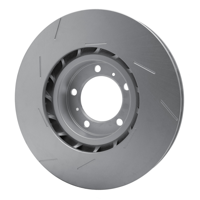 Porsche Panamera Brake Rotor (1) - Right Front - R1 Concepts - GeoSPEC Rotor - Slotted - `10-`23